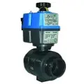 Cepex 05371 Ø63 Ac/dc Pvc-u Industrikugleventil Ptfe-epdm Elektrisk Aktiveret+bsr Sikkerhedsblok 24-240v