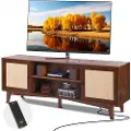 Vevor TV-bord i rotting 191 cm TV Boho TV-skab TV-skab valnød