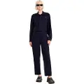 G-Star G-Startil kvinder. D24265-D522-3873 Army navy Modular Overall (XS), Casual, Viscose, Lange ærmer, Blå
