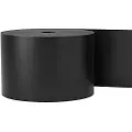 Vevor Landskabskant, 25 cm dybde, 24 m total længde, genbrugt HDPE-spiralformet terrassebrædde, fleksibel bøjekant til landskabspleje, græsplæne, have, gårdsplads, mod indtrængende ukrudt, sort