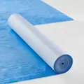 Vevor Tæppebeskyttelsesfilm, 40" x 84' Gulv- og Overfladebeskyttelse, Nem at Skære, Nem Montering, Fiberstof Bilmåttebeskyttelsesfilm i Rulle til Byggeri og Renovering, Blå