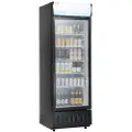 Vevor Kommercielt Merchandiser-køleskab, 12,2 Cu.Ft / 345L Drikkevarekøleskab Merchandiser, Glasdør Display Køleskab Opretstående køleskab med 5 justerbare hylder, Brugerdefinerbar lysboks