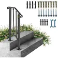 Vevor Handrail Picket #1 Passer til 1 Step mat sort