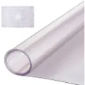 Vevor Plastikborddug, 42 x 60 tommer 1,5 mm tyk frostet bordbeskytter, rektangulær PVC-skrivebordsmåtte, vandtæt og nem rengøringsvenlig skrivebordsmåtte, til kontorkommode, spisebord, natbord