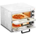Vevor kommerciel bordplade pizzaovn Elektrisk pizzaovn til 16" pizza indendørs
