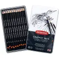 Derwent Metallic Box 9b-h Grafitblyant 12 Enheder