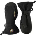 Hestra Army Leather Gore-Tex, skiluffer, sort