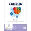 Canson Imagine Din A3 Glat Limindbundet Tegneblok 50 Ark 200gr 29.7x42 Cm