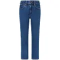 Pepe Jeans Pepe Jeanstil kvinder. PL204730CT9 Lige jeans Mw blå (29/28), Casual, Bomuld, Denim, Bæredygtig