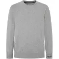 Pepe Jeans Pepe Jeanstil mænd. PM702469 Ny Andre Crew Sweater Grå (XL), Casual, Bomuld