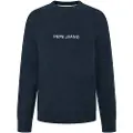 Pepe Jeans Pepe Jeanstil mænd. PM702461 Cloy marineblå trøje (XL), Casual, Akryl