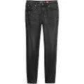 Superdry Superdrytil mænd. M7010890A Vintage skinny jeans sort (32/34), Casual, Bomuld, Denim