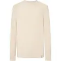Pepe Jeans Pepe Jeanstil mænd. PM702443 Cadogan-trøje hvid (XXL), Casual, Bomuld