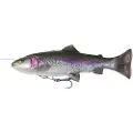 Savage Gear 4d Line Thru Pulse Tail Trout Slow Sink Blødt Agn 102g 200 Mm