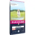 Eukanuba Kornfrit Hundefoder Til Små/mellemstore Racer Med Havvand For ældre Hunde 12 Kg