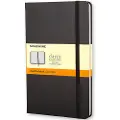 Moleskine Classic Hard Linjeret Large Sort