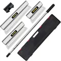 Vevor Gipsplade Skimming Blade Kitty Knife Combo 10/16/24 tommer Spartelværktøj m/ Håndtag