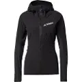 Adidas Terrex Techrock Wind Fleece Fleecejakke Med Fuld Lynlås