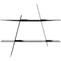 Andersen - A-hylde - Medium 52x9x46cm - Sort - Væghylder - - Homeroom