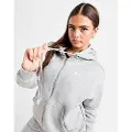 Nike Oversized Nike Sportswear Phoenix-hættetrøje med lynlås til kvinder - grå