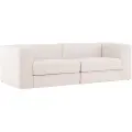Venture Home - Sofa med 3 sæder Lumi - Hvid - 3-pers. sofaer - - Homeroom