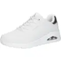 SKECHERS Skecherstil kvinder. 155196 Uno Shimmer Away Sneakers hvid (39), Fast, Blonder, Casual