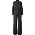 G-Star G-Startil kvinder. D25317-D540-G865 Skræddersyet jumpsuit med slå-om sort (M), Casual, Bomuld, Denim, Lange ærmer