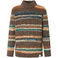 Pepe Jeans Pepe Jeanstil mænd. PM702464 Clif trøje brun (XL), Casual, Akryl