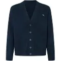 Pepe Jeans Pepe Jeanstil mænd. PM702476 Navy Chelsea cardigan (L), Casual, Bomuld, Blå