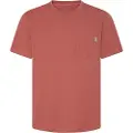 Pepe Jeans Pepe Jeanstil mænd. PM509434 Mans T-shirt brun (M), Casual, Bomuld, Korte ærmer, Bæredygtig