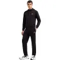 Emporio Armani EA7til mænd. 8NPV62_PJVRZ Træningsdragt Core Identity sort (XS), Casual, Sport, Bomuld, Multisport, Lange ærmer