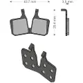Brenta Ciclo Performance Tech Mt5/mt7 Magura Skivebremseklodser