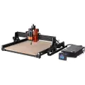 Vevor CNC-routermaskine, 300W, 3-akset GRBL-styring, trægravering, udskæring, fræsemaskine, 400 x 400 x 60 mm arbejdsområde, 1200 o/min. til træ, akryl, MDF, PVC, plastikskum