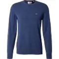 Levi's Levi'stil mænd. A7207-0002 Letvægts marineblå trøje (S), Casual, Bomuld, Lange ærmer