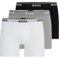 Hugo Boss BOSStil mænd. 50475282 3 pakker 3P Power træningsbukser grå, hvide, sorte (XS), Casual, Bomuld