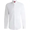 Hugo Boss HUGOtil mænd. 50289499 Kenno Slim Fit skjorte hvid (43), Casual, Bomuld, Lange ærmer