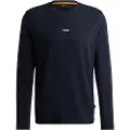 Hugo Boss BOSStil mænd. 50473286 T-shirt Chark navy (XL), Casual, Bomuld, Blå