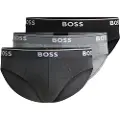 Hugo Boss BOSStil mænd. 50475273 Pakke 3 trusser Breve 3P grå (XXL), Afslappet, Bomuld