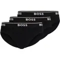 Hugo Boss BOSStil mænd. 50475273 Pakke med 3 sorte underbukser (M), Afslappet, Bomuld