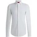 Hugo Boss HUGOtil mænd. 50481195 Kenno skjorte hvid (40), Casual, Polyester, Lange ærmer