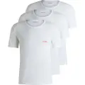Hugo Boss HUGOtil mænd. 50493972 Pakke 3 bomuldsveste hvid (XXL), Casual, Afslappet, Korte ærmer