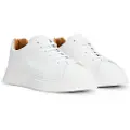 Hugo Boss BOSStil mænd. 50497887 Bulton lædersko hvid (43), Fast, Blonder, Casual