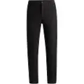 Hugo Boss BOSStil mænd. 50495487 Pendlerbukser sort (44), Casual, Polyester