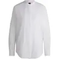 Hugo Boss BOSStil kvinder. 50513783 Befelize-skjorte hvid (XXS), Casual, Bomuld, Lange ærmer