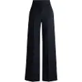 Hugo Boss HUGOtil kvinder. 50516143 Himia marineblå bukser (32), Casual, Polyester