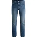 Hugo Boss BOSStil mænd. 50524008 Jeans Delaware Bo blå (36/32), Casual, Bomuld, Denim