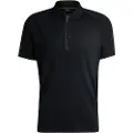 Hugo Boss BOSStil mænd. 50519505 Paddytech polo shirt sort (S), Casual, Korte ærmer, Genanvendt polister, Bæredygtig
