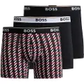 Hugo Boss Power Des 10260726 Boxers 3 Enheder