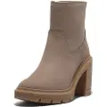 Timberland Timberlandtil kvinder. TB0A26WAEN51 Allington taupe mellemlange læderstøvler med hæl og lynlås (41.5 W), 8-10, Casual, Gråt