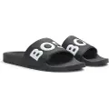 Hugo Boss BOSStil mænd. 50536835 Flip-flops Aryeh sort (44), Fast, Ingen, Badetøj